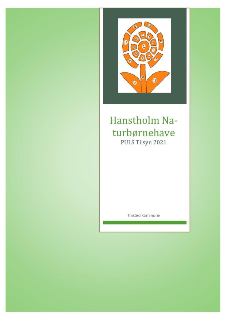 Tilsyns rapporter og evalueringer for Hanstholm Naturbørnehave